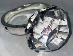 Faux “Diamond” Engagement Ring Bridal Party Table Decor Oversized Prop