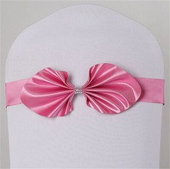 Stretch Plastic Flower Chair Sashes Cover Wedding Banquet Party Decor 10/25/50