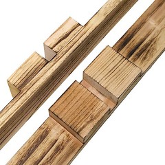 7 ft Natural Heptagon Wood Wedding Arch Backdrop Stand Party Events Decorations