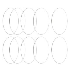 10pcs Galvanized Iron Metal Rings 30 cm Round Hoops For Floral Craft Projects