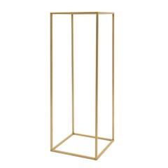 5PC 31.5in Tall Gold Metal Flower Stand for Wedding Table Centerpieces Decor