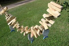 Seaside Wedding Driftwood Garland Ocean Fish Accents, All Natural, 38″ G-71