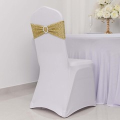 5 CHAMPAGNE Spandex Chiavari Chair Cushion Covers Wedding Reception Party