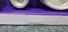 Wilton Wedding Unity Candle Holder Heart Scroll Motif Bride Groom Ceremony