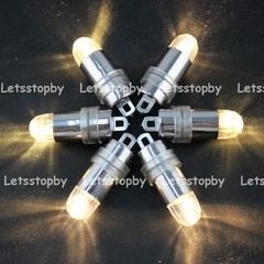 12 LED WARM WHITE Balloon Paper Lantern Submersible Wedding Party Floral Light