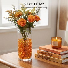 Orange Fake Crushed 150 PCS Fake Diamonds Plastic Acrylic Clear Ice Rock Diamond