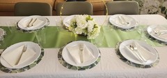 Sage Chair Sashes Bows 50 Pack Fitted Satin Chair Ribbons 7×108 Inches Chairs