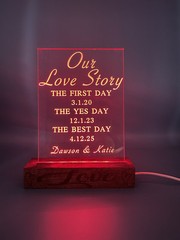 wedding Custom Made Led sign custom