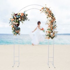 Metal Stand Arch 7.2ft Wedding Balloon Backdrop Party Stand For Garden Outdoor