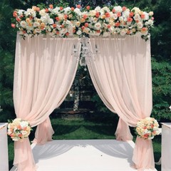 Heavy Duty Wedding Backdrop Stand Kit Canopies Frame Adjustable Party Background