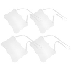 4Pcs Lightweight Clear Acrylic Reserved Table Signs for Wedding Parties