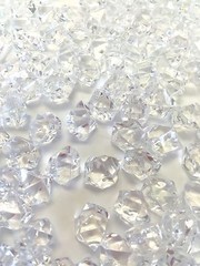 8 Lb. Crystal Acrylic Ice Rock Vase Gems or Table Scatters (Medium 2.5cm, Clear)