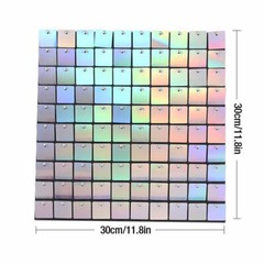 Square Shimmer Sequin Backdrop Wall Panels Great Events Birthday Party Decor DIY