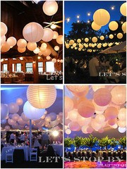 10pc White 8″ Paper Chinese Lantern Lamp Shade Wedding Party Decoration Supplies
