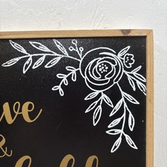 Wedding Free Standing Sign To have and to hold..Rustic Boho Theme Fall ,Winter
