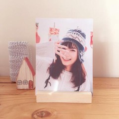 Wooden Photo Stand, Wedding Table Number, Wooden Menu Holder, Minimal, Scandi