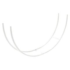 Metal Heart Shaped Wedding Arch Backdrop Stand White for Wedding Ceremony