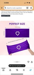Dusty Blue Chair Sashes Pack of 50 Spandex Bands Wedding Banquet Party New
