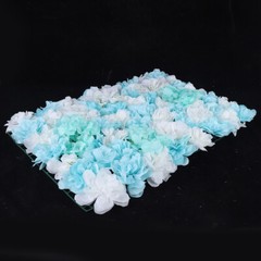 Artificial Silk Rose Flower Wall Panels 12PCS Wedding Valentine’s Backdrop Decor