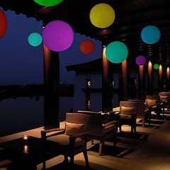 12-Inch Assorted LED Ball Inflatable FLOATING POOL LIGHT Party Home Decorations