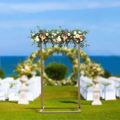 Wood Wedding Arch For Ceremony Wooden Arbor Decor For Parties Garden Backdrop