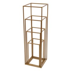 Gold Metal Flower Stand Rectangular Rack For Wedding Table Centerpieces Decor ??