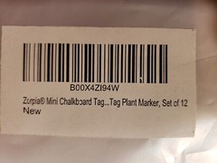 Zorpia Chalkboard Mini Markers 12 Qty, Brand New, for your Tables or Plants