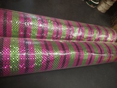 2 Rolls Deco Mesh, 21″ Craig Bachman Quality, 30′ Hot Pink, Black, & Lime Green