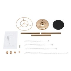 10 Pieces 75cm Gold Flower Stands with Crystal Beads for Elegant Decor