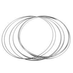 10pcs Round Metal Hoops 30 cm Galvanized Iron Wire Rings For Diy Wedding Decor
