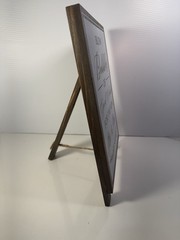 Wooden Decoration Sign for Mr. Mrs. Wedding Reception Table Decor