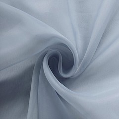 10 Dusty Blue Premium Chiffon Wide CHAIR SASHES Wedding Reception Decorations