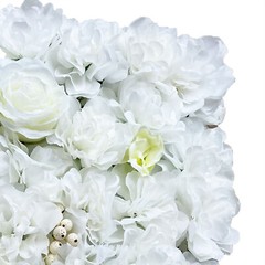 12* Artificial Flower Wall Panel Wedding Backdrop Event Party Flower Wall Panel