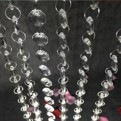 33FT Garland Diamond Strand Acrylic Crystal Bead Curtain Wedding Party Decor