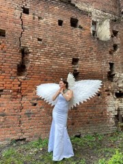 Headdress Wings Photo Props Costume Cosplay Wedding Carnival Christmas Angel