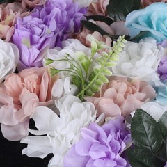 12x Artificial Flower Wall Panel Silk Wedding Party Background Venue Decor NEW