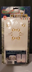 6 Luminary Bags White Snowflake Christmas Luminaria Candle Guide Lights New USA