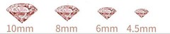 Crystals Diamonds Vase Fillers-4 Size Rhinestones Rose Gold Table Confetti Decor