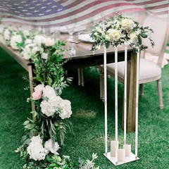 Acrylic Clear Flower Stand 39″ Tall Column Vase Centerpieces Wedding Decoration