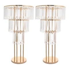 3-Tier Flower Stand for Wedding, Crystal Flower Stand, Weddings Decoration Stand