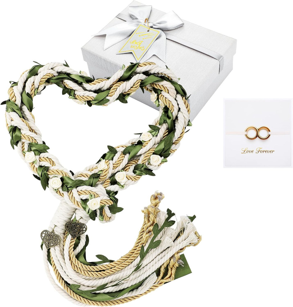 Rustic Handfasting Cord for Wedding Ceremony – Traditional Lasso Lazos