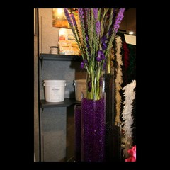 Purple Vase Filler Beads 4oz Bag Makes 3 Gallons – Water Storing Gel