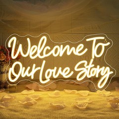 Light Up Your Love Story: Modern LED Neon Sign for Weddings and Anniversaries