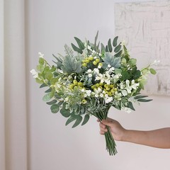 78Pcs Faux Flowers, Artificial Greenery Stems, Greenery for Centerpieces for …
