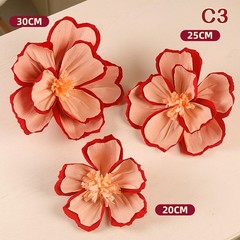 Chinese New Year Decoraiton Wrinkle Flower Wedding Room Background Wall Decor