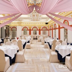 Wedding Ceiling Draping, Backdrop Curtains for Party Ceremony Stage Decoration