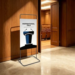 Wedding Stand Seating Chart Display Frame Floor-standing Wedding Sign Stand