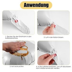 Just Married Decorations Wedding Decor Kit, Mr & Mrs Decorations Wedding Balloons Just…