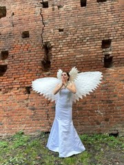 Headdress Wings Photo Props Costume Cosplay Wedding Carnival Christmas Angel