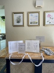 Wedding Decor Set, Frames, Easels, Reserved Signs, Table Number Holders